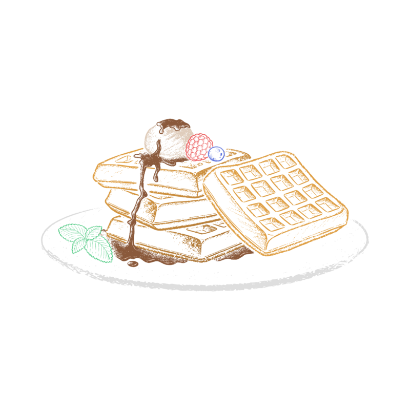 best-waffles-in-pokhara